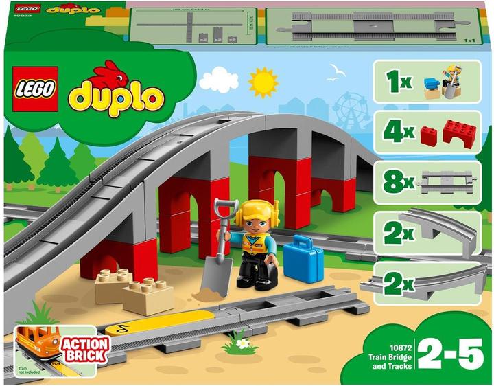 LEGO Ponte ferroviario e binari (10872)