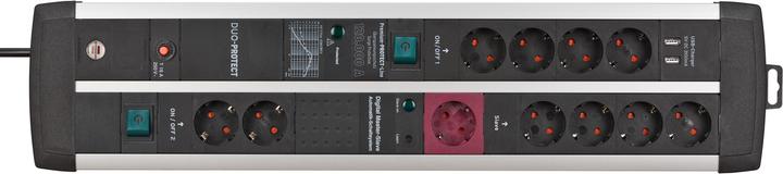 Produktbild Brennenstuhl Premium Protect Line (13 x, USB-A, CEE 7/3, 3 m)