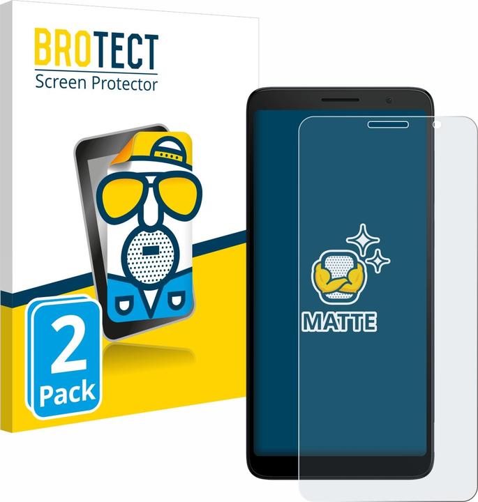Actual product image BROTECT Anti-glare screen protector matt (2 Piece, HTC Desire 501)