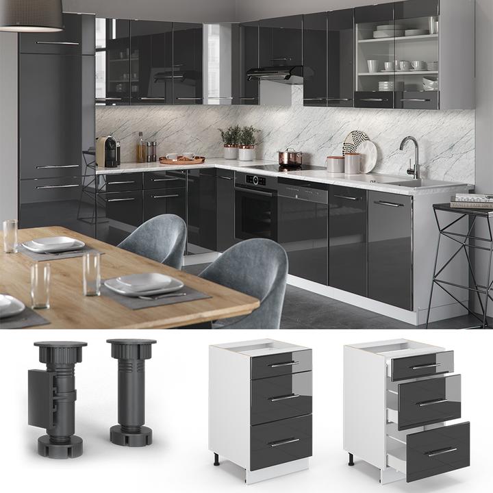 Actual product image Vicco Küchenschränke Fame-Line (50 x 51.5 x 81.5 cm)