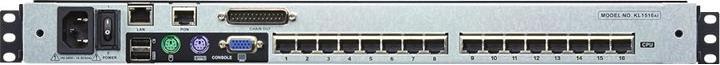 Produktbild Aten KL1516AiM ALTUSEN 19" Konsole mit KVM Switch, 16-fach, 43,18 cm