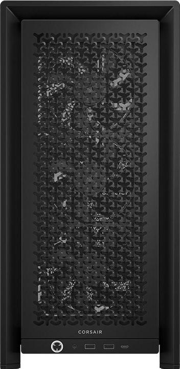 Produktbild Corsair Geh Midi FRAME 4000D RS Mid-Tower, Black (mATX, Mini-ITX, ATX, E-ATX)
