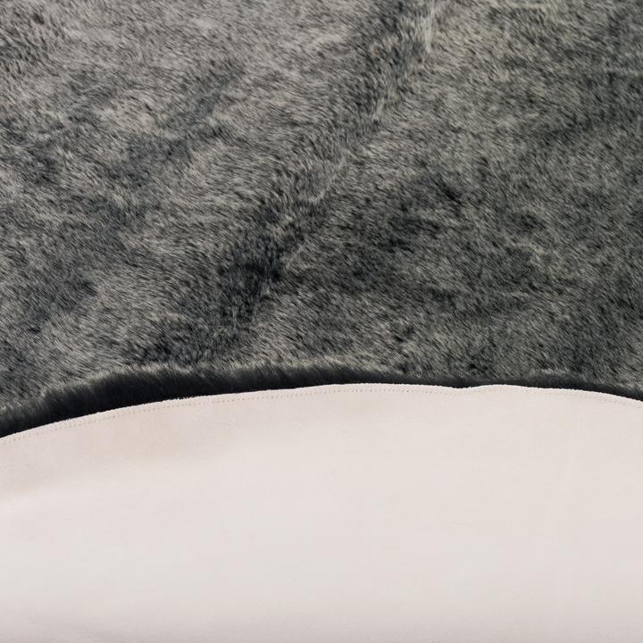 Produktbild Pergamon Luxus Super Soft Fellteppich Aspen Rund Meliert (Ø 80 cm)