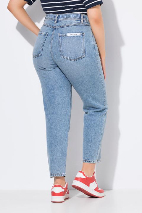 Produktbild Ulla Popken Mom-Jeans, schmaler Saum, Lyocellmix-Denim (62)