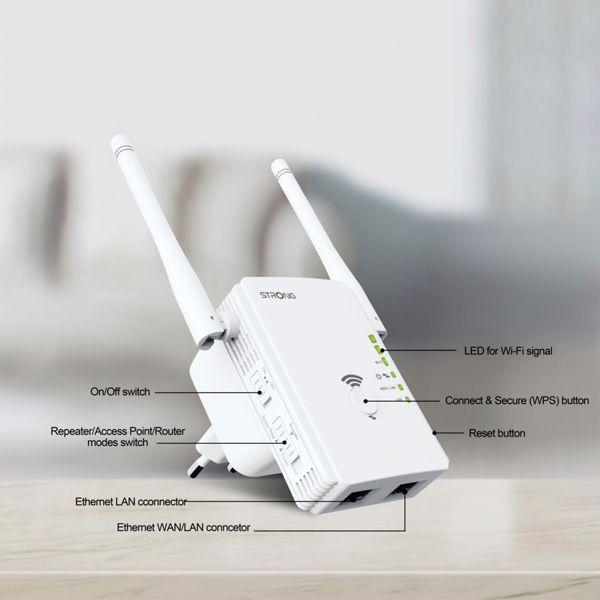 Produktbild Strong Universal Repeater 300 (300 Mbit/s)