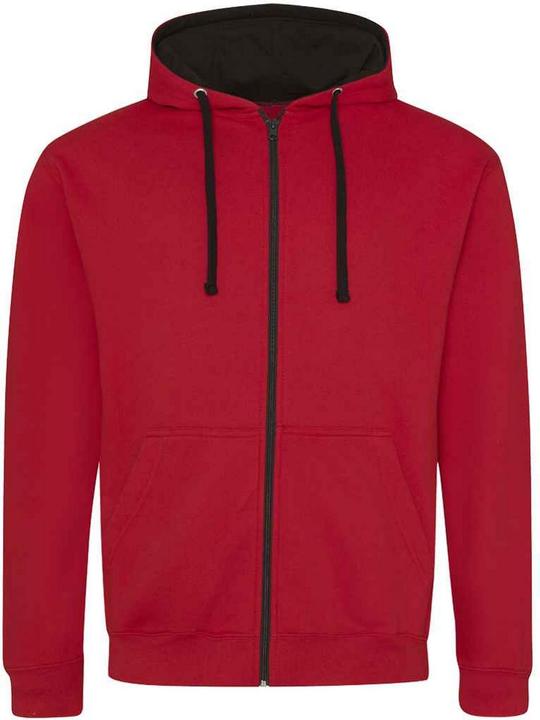 Awdis Varsity Hoodie mit durchgehendem Reissverschluss (XL)
