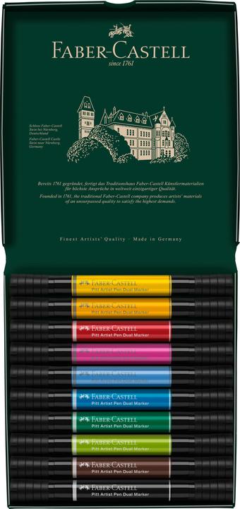 Image du produit Faber-Castell Crayon à encre de Chine (Multicolore, 10 x)
