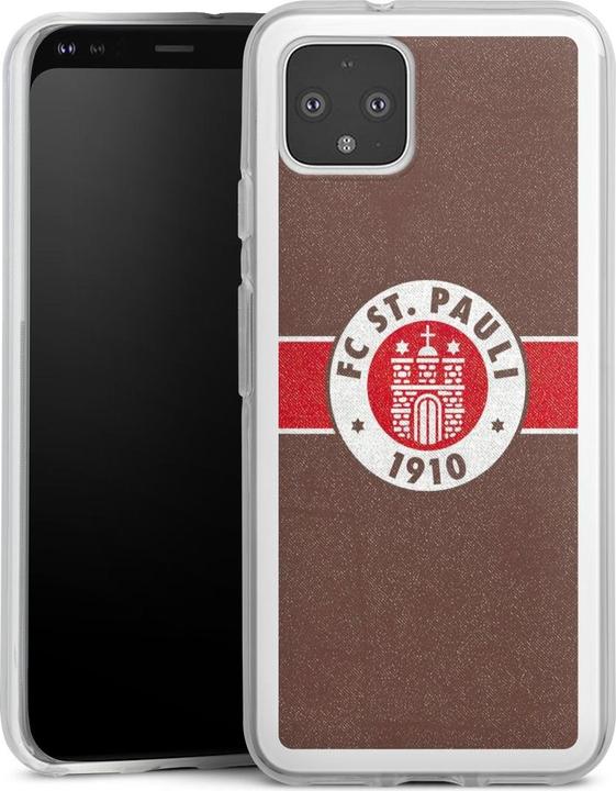 Actual product image DeinDesign Silikon Hülle für Google Pixel 4 Handyhülle Case Smartphone Schutzhülle Logo Offizielles (Google Pixel 4)