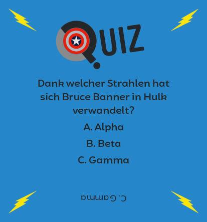 Actual product image Card box: The big quiz - Superheroes (German)