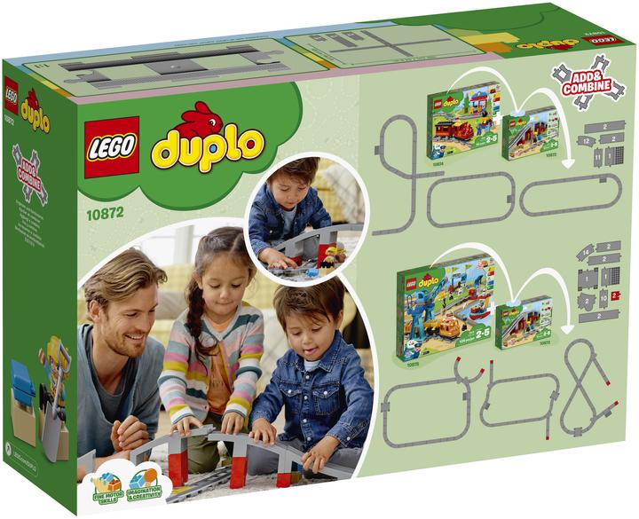 Immagine prodotto LEGO Ponte ferroviario e binari (10872)