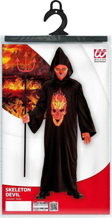Produktbild Widmann Kinderkostüm Totenkopf Teufel (140)