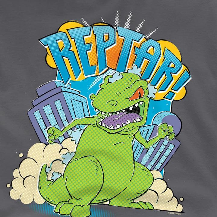 Immagine prodotto Rugrats Stomp Maglietta Reptar Uomo (4XL)