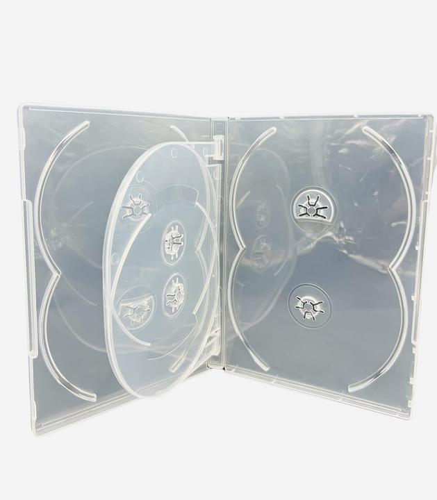 Actual product image Amaray 25 Stück CD/DVD/Blu-Ray Hüllen-Set für 6 Discs
