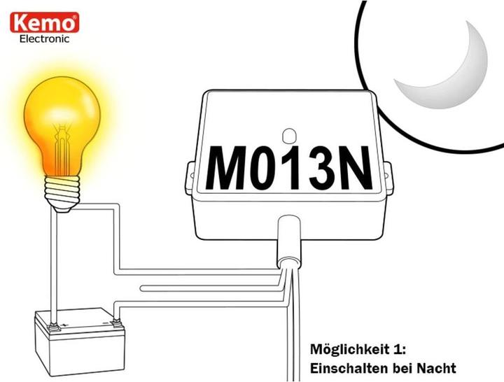 Produktbild Kemo Dämmerungsschalter 240 V AC