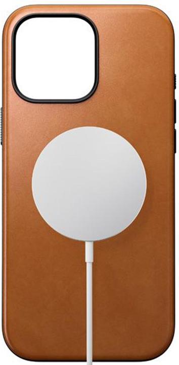 Actual product image Nomad Modern Leather Case iPhone 16 Pro Max English Tan-C (Apple iPhone 16 Pro Max)