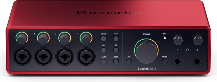 Immagine prodotto Focusrite Interfaccia audio Scarlett 18i16 di quarta generazione (USB)