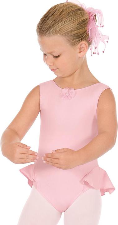 Eurotard Kinder Tanzbody mit Rüschen Rock (M)