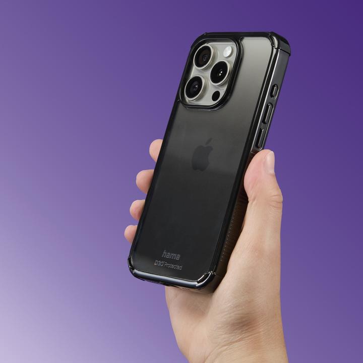 Actual product image Hama Cover EXP iPhone 16e sw (Apple iPhone 16e)