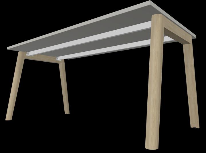 Image du produit Narbutas Bureau en bois Nova (1600 x 800 x 740 mm)