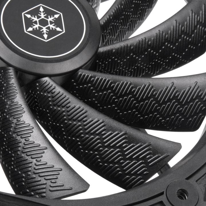 Produktbild Silverstone SST-SF160B - Shark Force Computer Case Cooling Fan 160mm, Fluid-Dynamic-Bearing, black (160 mm, 1 x)