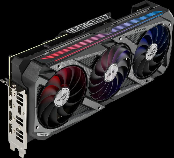 Image du produit ASUS GeForce ROG STRIX RTX 3060 Ti O8G V2 GAMING (8 Go)