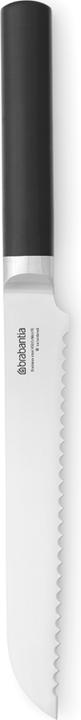 Image du produit Brabantia Couteau à pain New Profile Line noir / argent (20 cm)