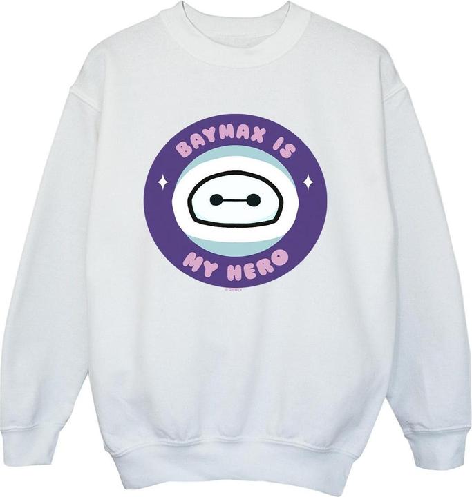 Disney Big Hero 6 Baymax My Hero Pocket Sweatshirt Jungen (140, 146)