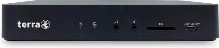 Wortmann La docking station TERRA MOBILE 810 USB-C/Triple 4K include alimentatore da 135W e cavo USB C (USB-C, 4 Porti)