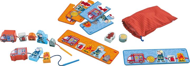 Haba Feuerwehr (Französisch, Spanisch, Englisch, Niederländisch, Italienisch, Deutsch)