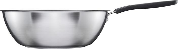 Produktbild Fiskars PAN WOK FF 28CM CERAMIC COATED 1072313 (28 cm, Wok Pfanne, Edelstahl)