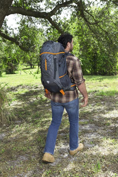 Actual product image Bestway Pavillo Ultra Trek 60L Backpack, Multicolour, Unisex, Nylon, Polyester, 60 L, 330 mm, 300 mm (60 l)