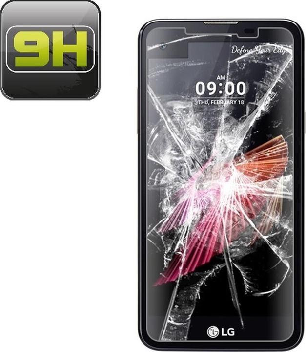 Actual product image Protectorking 2x real tempered 9H armoured glass 3D CLEAR (2 Piece, LG X Screen)