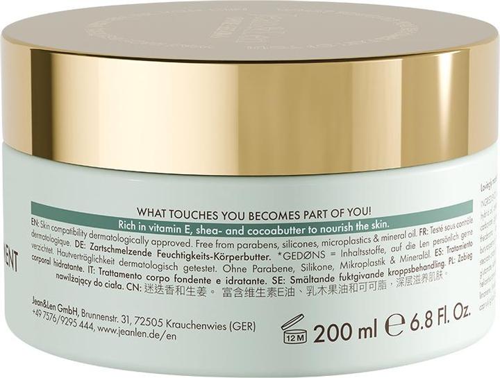 Immagine prodotto Jean & Len Body Treatment Rosemary/Ginger, 200 ml (Crema corpo, 200 ml)
