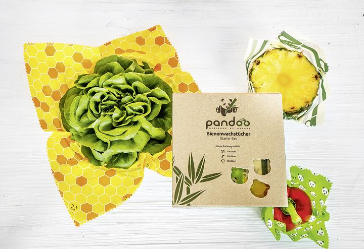 Actual product image Pandoo Beeswax cloth 3s (1 x)