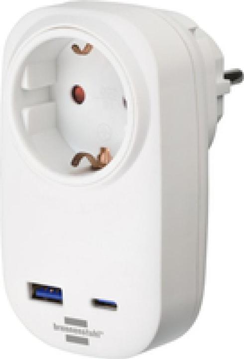 Produktbild Brennenstuhl Steckdosenadapter + USB Charger PD (3680 W)