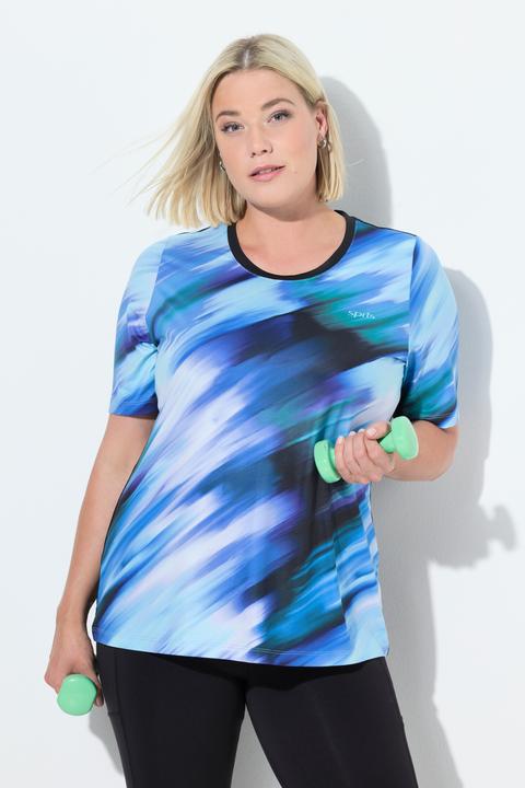 Produktbild Ulla Popken T-Shirt, Rücken-Cut-Out, Rundhals, Halbarm, recycelt (46, 48)