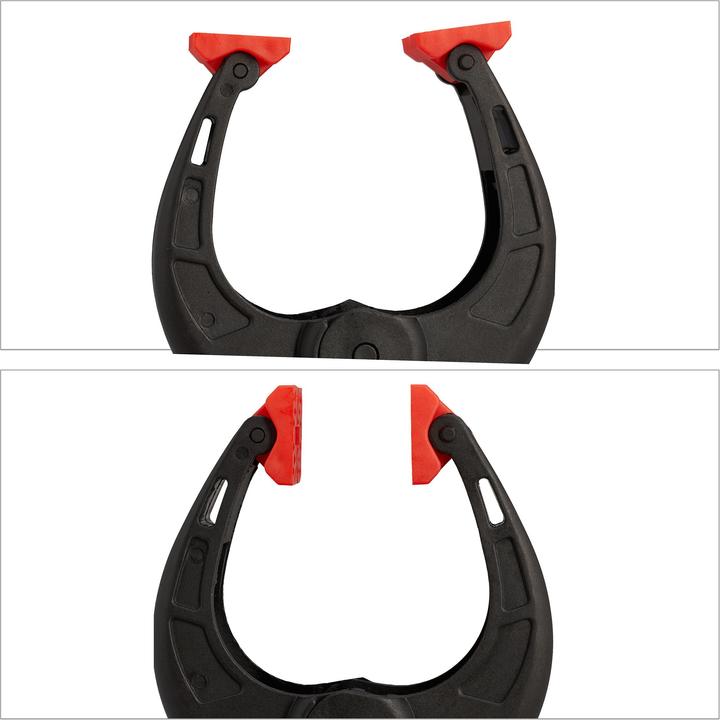Actual product image Relaxdays 8x clamps (70 mm)