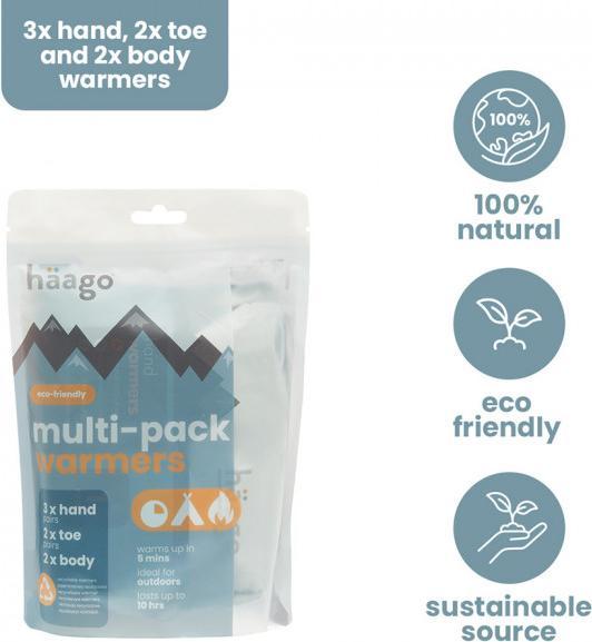 Actual product image Häago Multipack warmer assorted 7 pieces