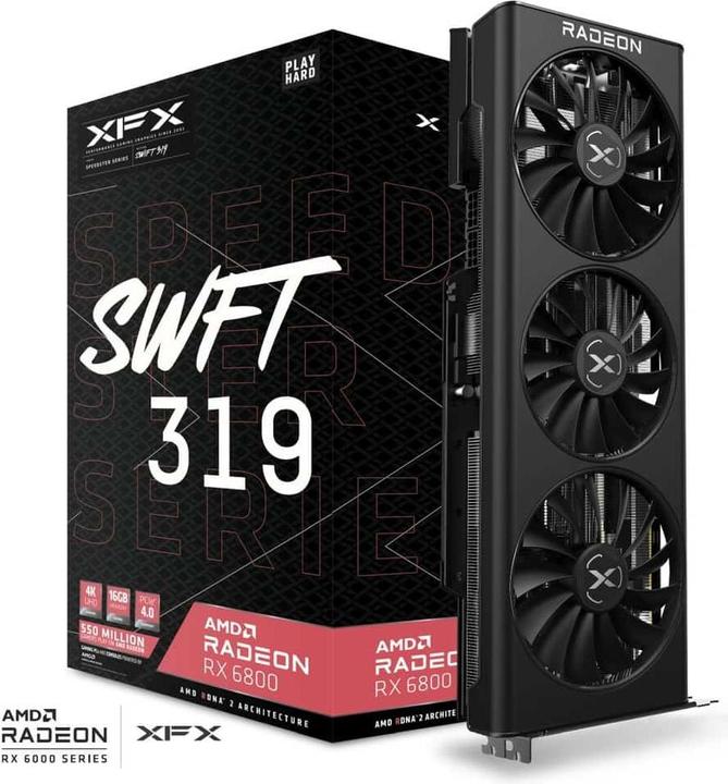 Actual product image XFX RX 6800 SWFT319 Core (16 GB)