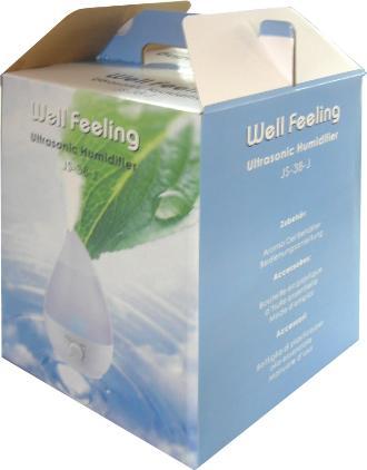 Actual product image Ohmex Well Feeling ultrasonic humidifier JS-38J/N (300 ml)