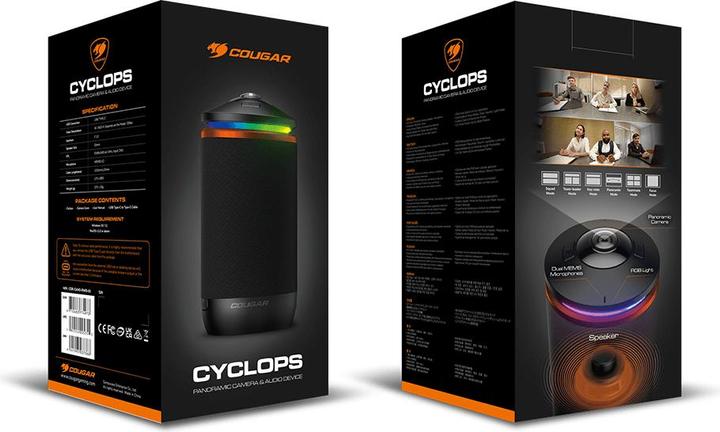 Image du produit Cougar Caméra internetowa CYCLOPS AIO Caméra / Haut-parleur / Microphone