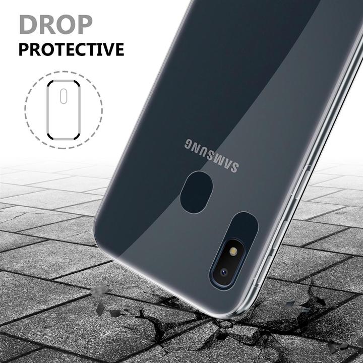 Actual product image Cadorabo TPU 360 Degree Case Cover (Samsung Galaxy A20e, Samsung Galaxy A10e)