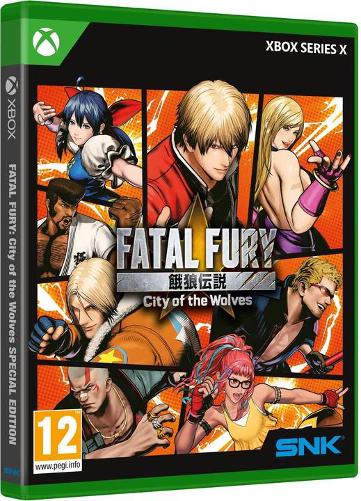 Actual product image SNK Fatal Fury City of Wolves Special Edition (Xbox Series X)