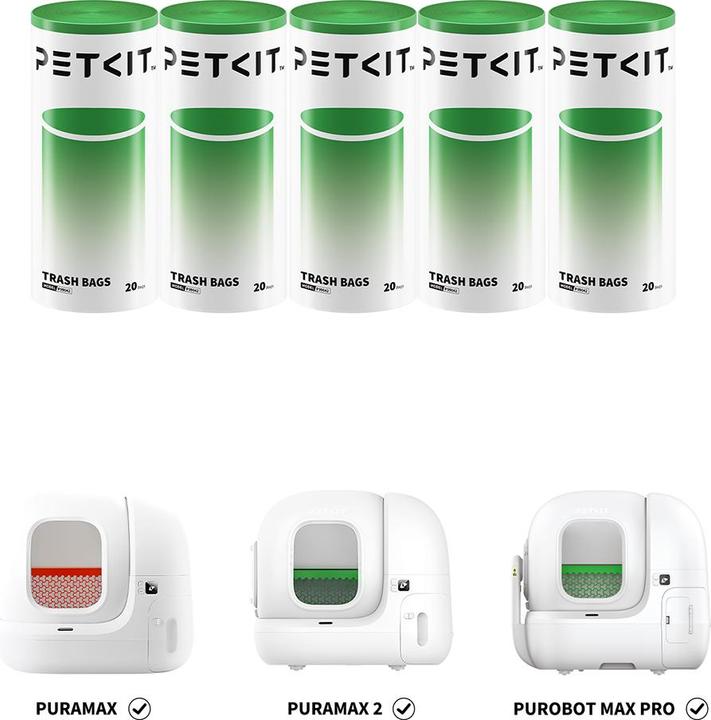 Image du produit Petkit Sacs poubelle