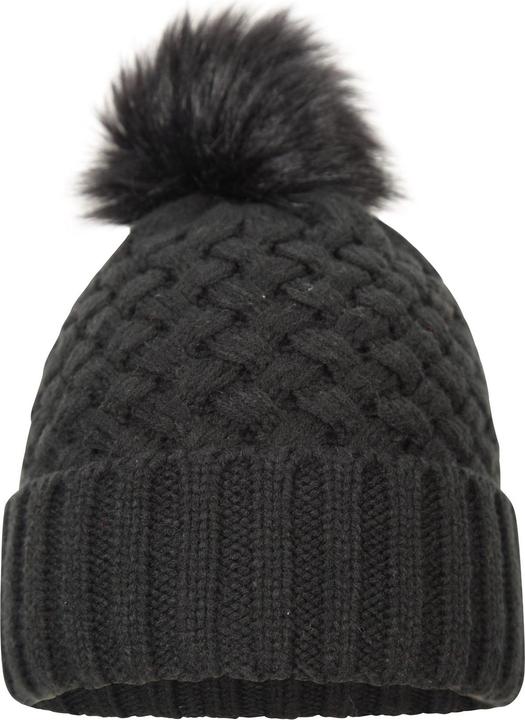 Immagine prodotto Mountain Warehouse Lisbon Cappello a Cuffia Pom Pom Foderato di Borg Donna (Taglia unica)