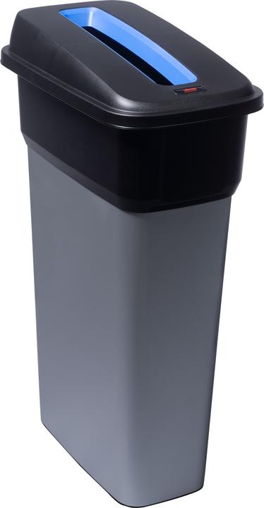 Image du produit Vileda Corbeille Geo 55l pour papier métallisé noir/bleu (55 l)