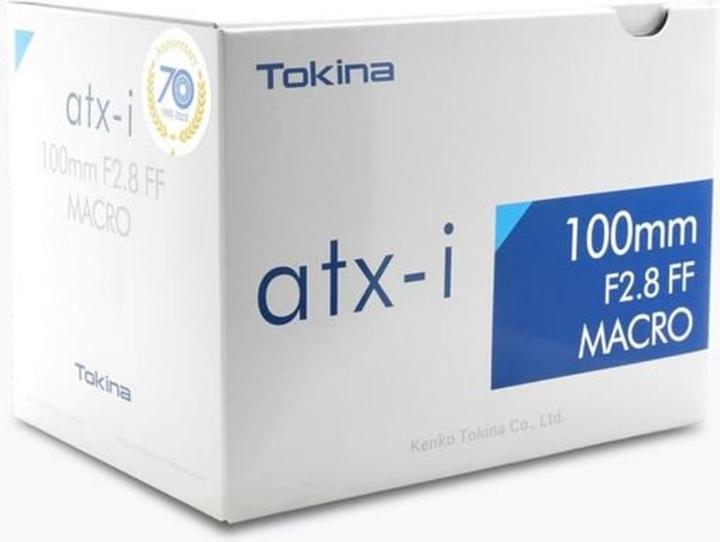 Produktbild Tokina atx-i 100mm f/2.8 Plus Canon EF (Canon EF, Vollformat)
