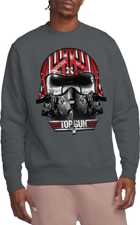 Actual product image Top Gun Unisex Adult Goose Helmet Sweatshirt (S)