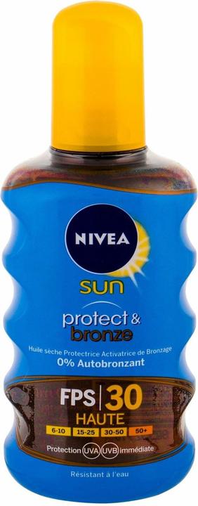 NIVEA Protect & Bronze (Sonnenöl, SPF 30, 200 ml, 20 g)