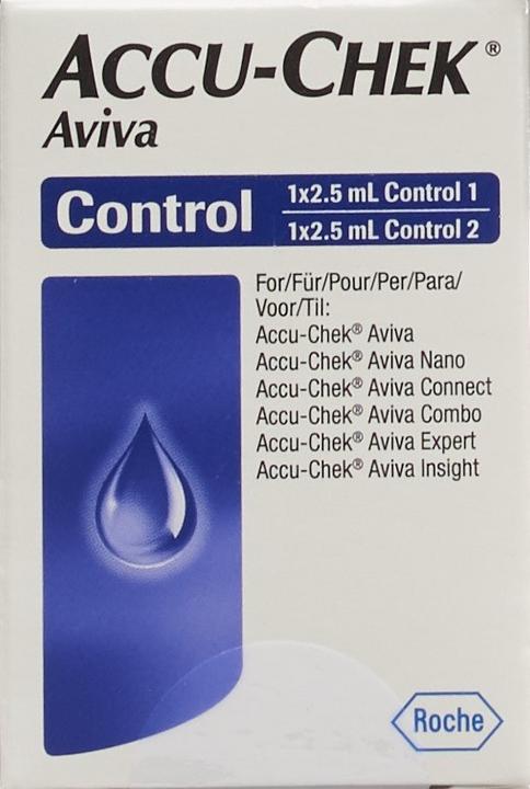 Actual product image Accu-Chek AVIVA KontrollLösung 2 x 2. (Control solutions)